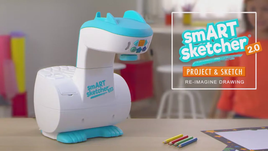 Smart Sketcher Smart Sketcher 2.0 Projector Features Overview - 10-15 Second Introduction Video